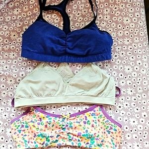 Lot of 3 Bras